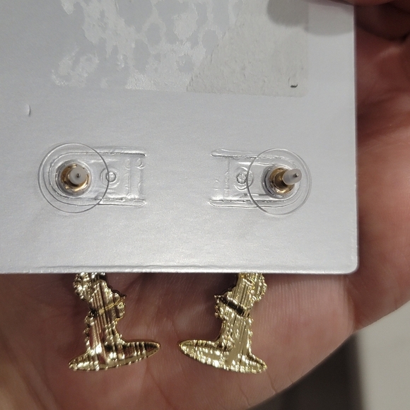 NEW SUGARFIX BaubleBar Drink And Be Merry Martini Daiquiri Earrings Gold - Picture 11 of 14